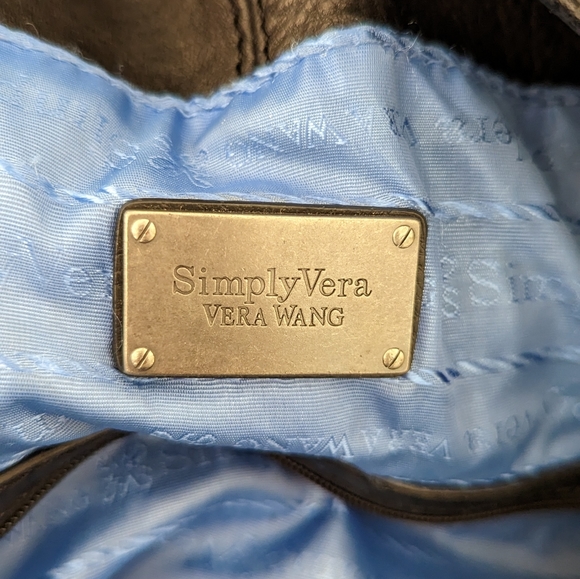 Pebbled Leather Handbag by Vera Wang - Picture 8 of 15